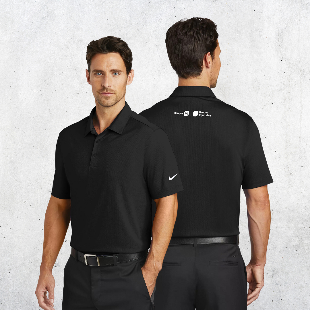 Dual Logo Men's Nike Dri-Fit Polo