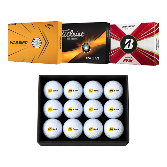 Dual Logo Golf Balls (Box of Doz.)
