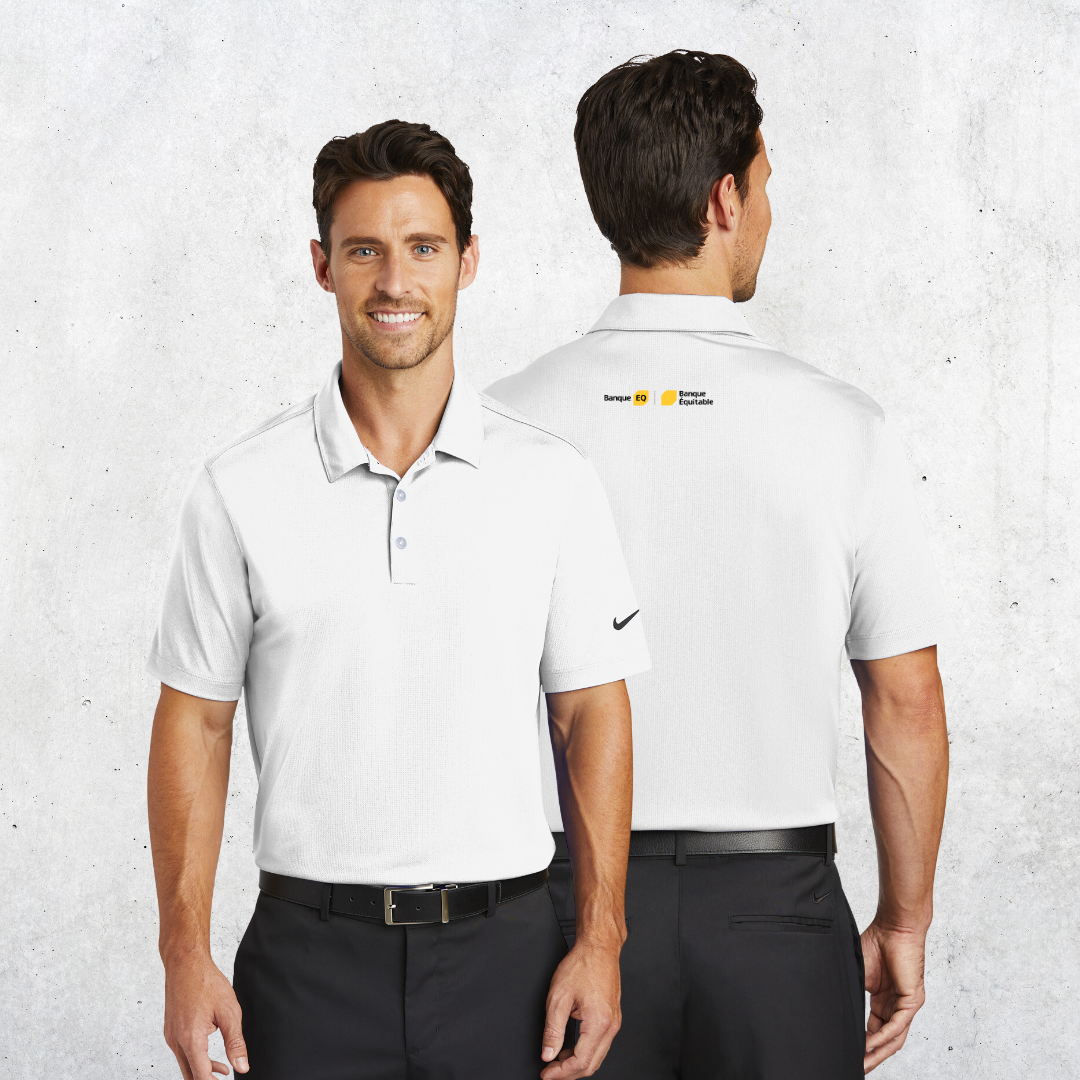 Dual Logo Men's Nike Dri-Fit Polo