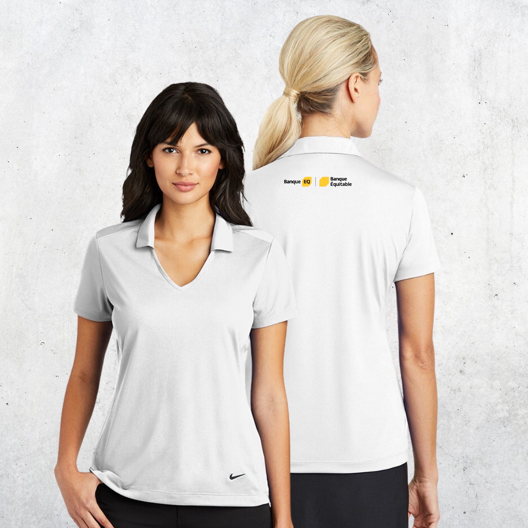 Dual Logo Ladies' Nike Dri-Fit Polo