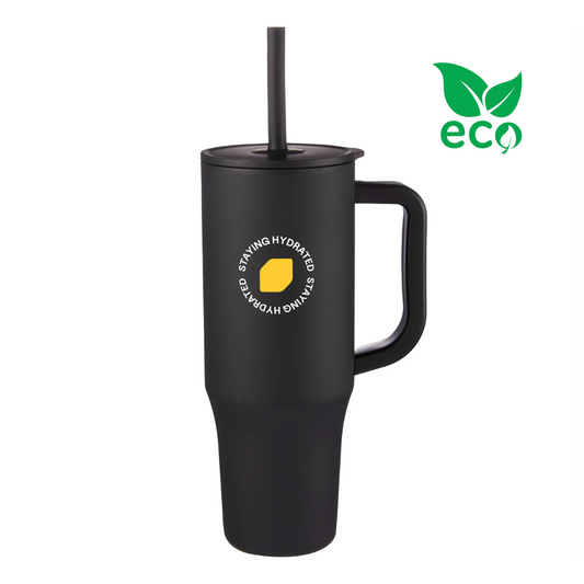 30oz Eco-Friendly Mug with Straw