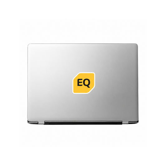 EQ Laptop Stickers