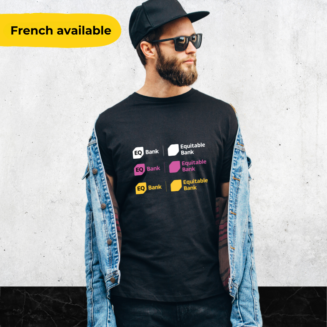 Dual Logo Tricolor T-Shirt