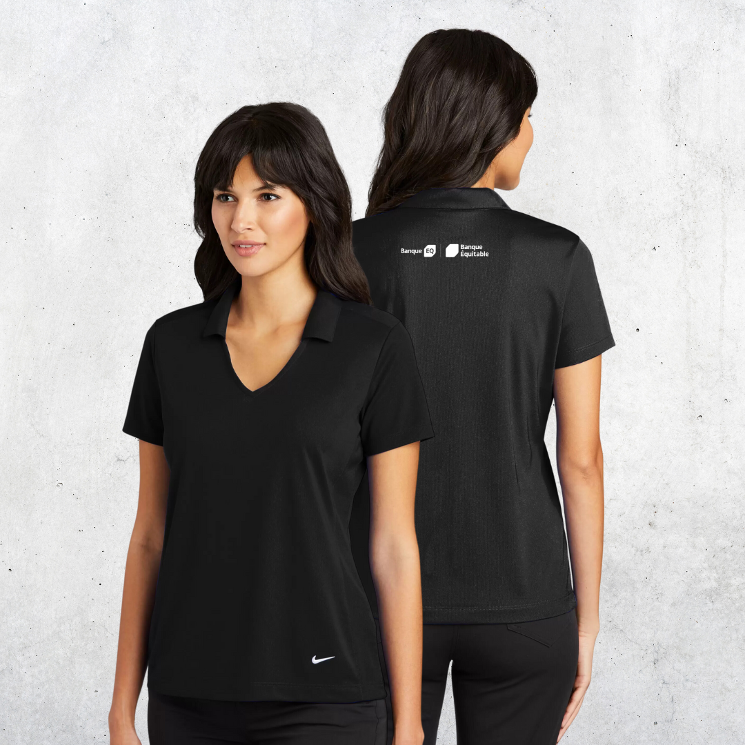 Dual Logo Ladies' Nike Dri-Fit Polo
