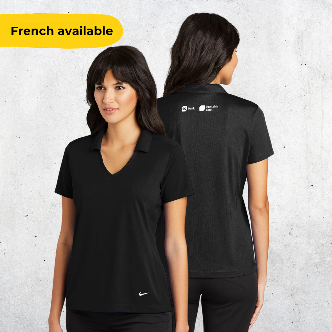 Dual Logo Ladies' Nike Dri-Fit Polo