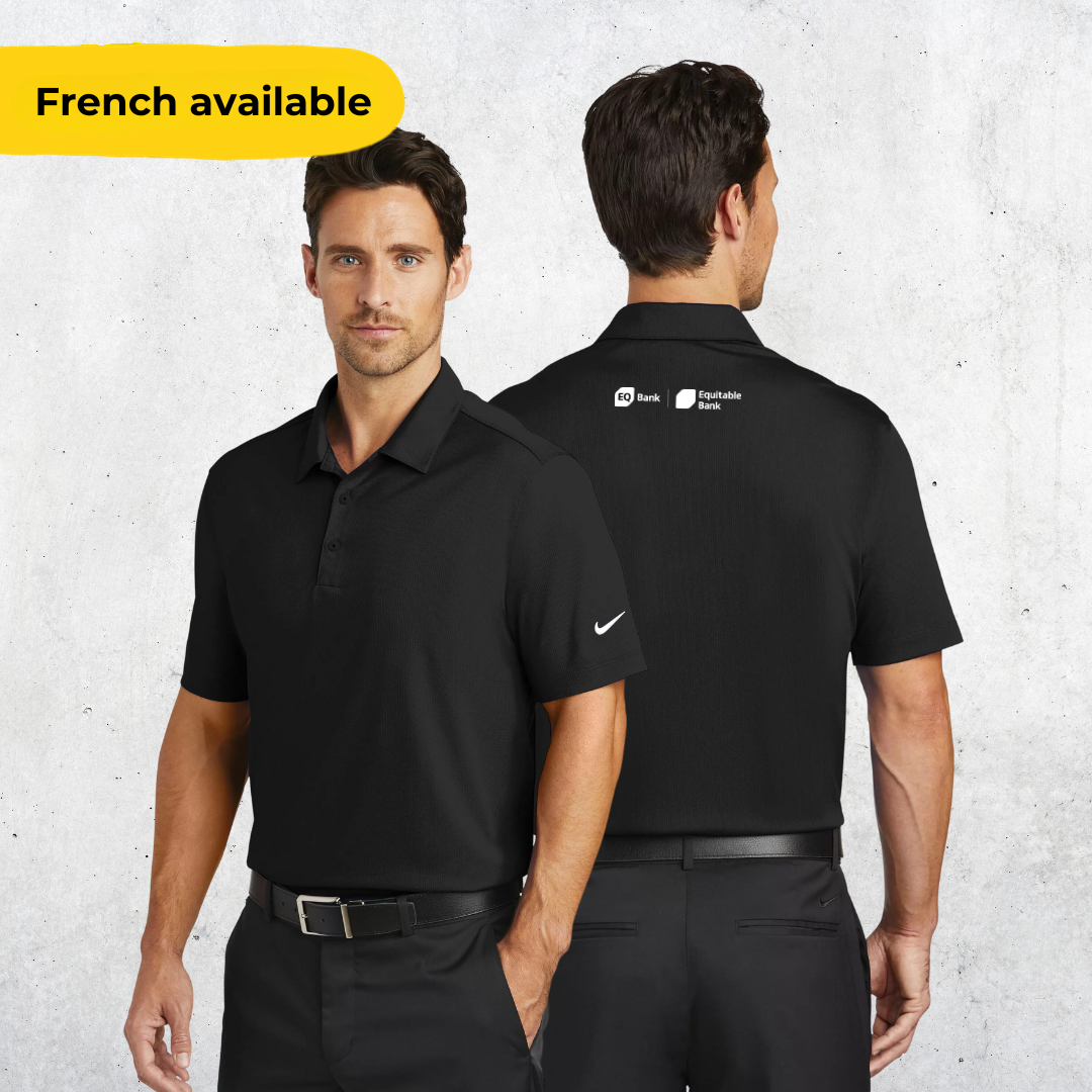 Dual Logo Men's Nike Dri-Fit Polo