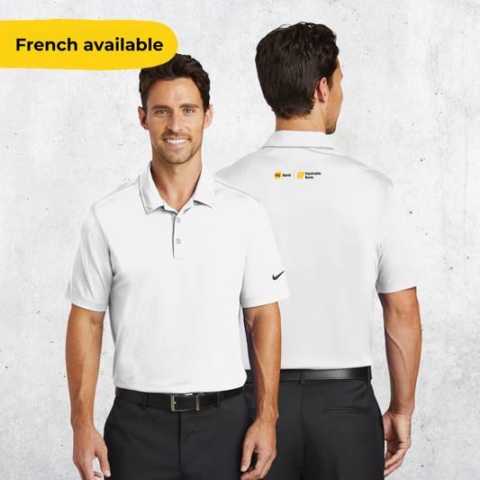 Dual Logo Men's Nike Dri-Fit Polo